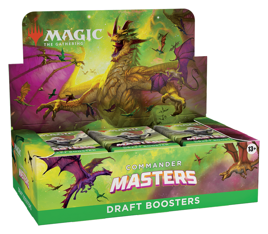 Magic The Gathering: Commander Masters Draft Booster Display