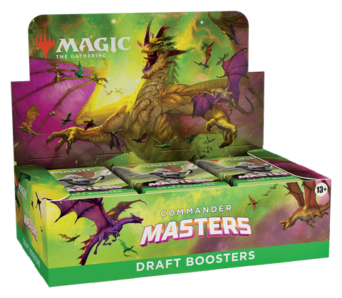 Magic The Gathering: Commander Masters Draft Booster Display