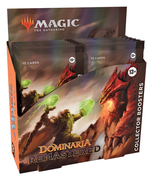 Magic The Gathering: Dominaria Remastered Collector Booster Display