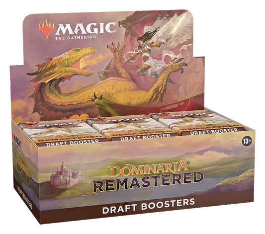 Magic The Gathering: Dominaria Remastered Draft Booster Display