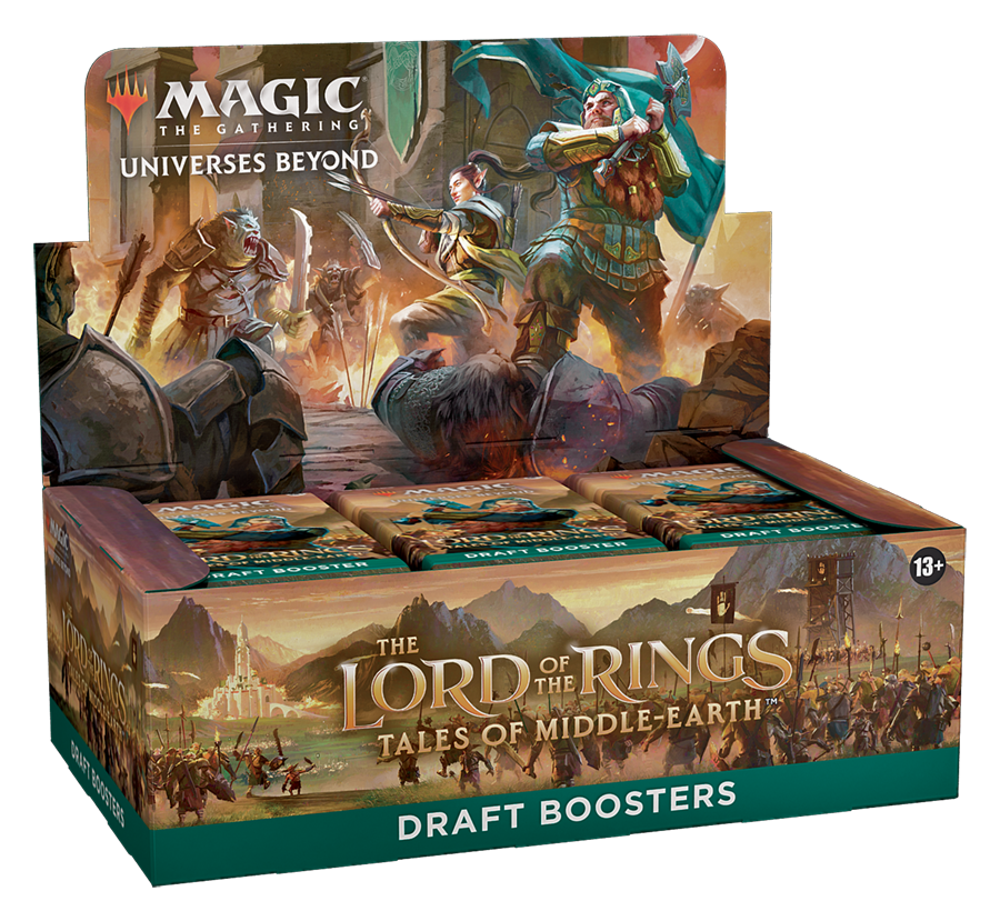 Magic The Gathering: The Lord of the Rings: Tales of Middle-earth™ Draft Booster Display