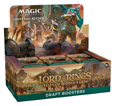 Magic The Gathering: The Lord of the Rings: Tales of Middle-earth™ Draft Booster Display