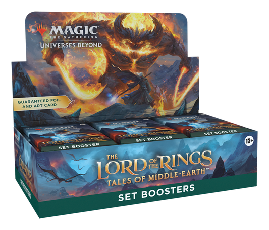 Magic The Gathering: The Lord of the Rings: Tales of Middle-earth™ Set Booster Display