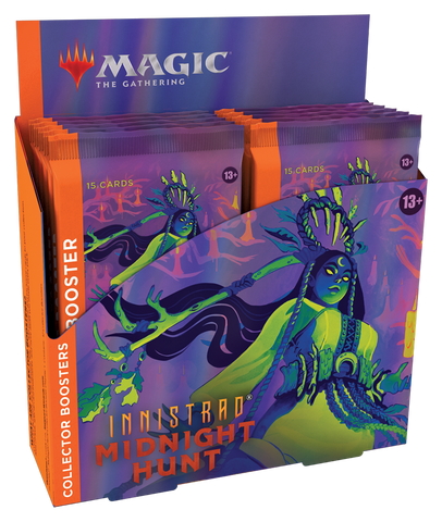 Magic The Gathering: Midnight Hunt Collector Booster Display