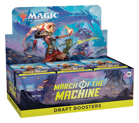 Magic The Gathering: March of the Machines Draft Booster Display