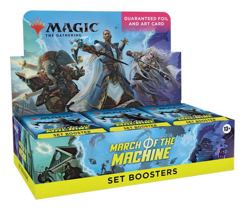 Magic The Gathering: March of the Machines Set Booster Display