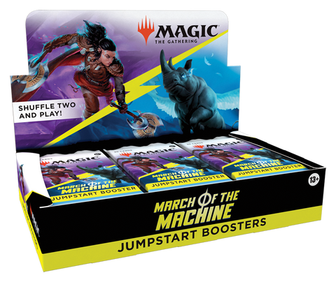 Magic The Gathering: March of the Machines Jumpstart Booster Display