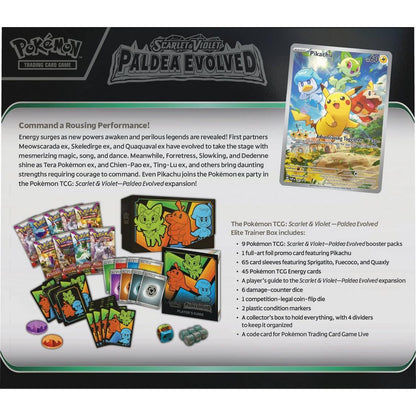 Pokemon TCG: Scarlet & Violet - Paldea Evolved - Elite Trainer Box