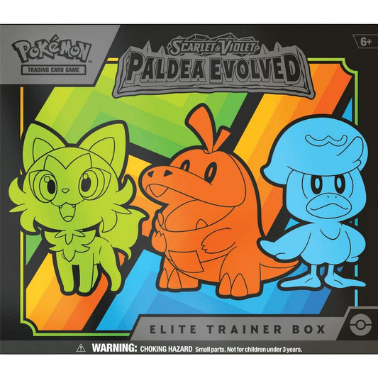 Pokemon TCG: Scarlet & Violet Paldea Evolved Elite Trainer Box Case
