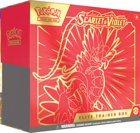 Pokemon TCG: Scarlet & Violet Elite Trainer Box - Scarlet