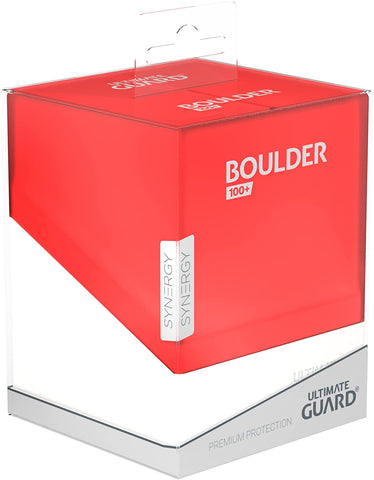 Ultimate Guard: Synergy 100+ Deckbox - Red/White