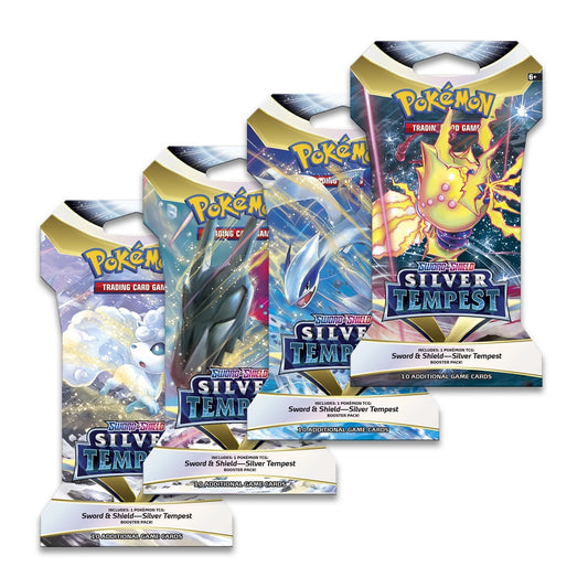 Pokemon TCG: Silver Tempest Sleeved Booster Case