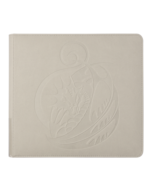 Ashen White - Card Codex Zipster Binder XL