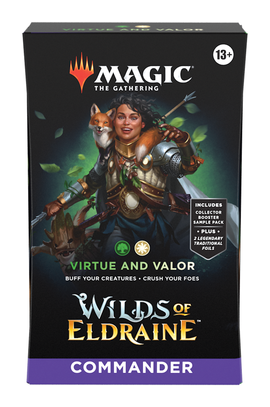 Magic The Gathering: Wilds of Eldraine - Commander Deck (Virtue and Valor)