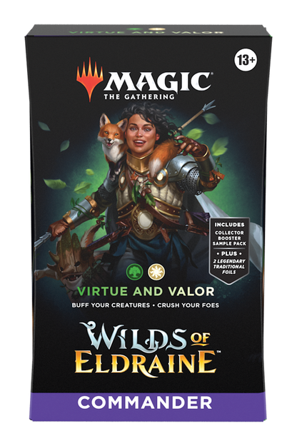 Magic The Gathering: Wilds of Eldraine - Commander Deck (Virtue and Valor)