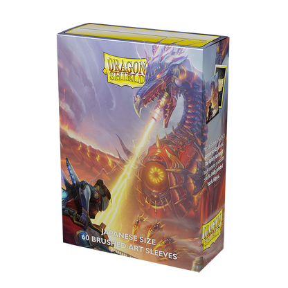 Dragon Shield: Japanese Size 60ct Brushed Art Sleeves - Bolt Reaper