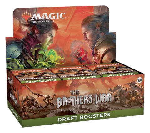 Magic The Gathering: Brothers' War Draft Booster Display
