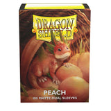 Dragon Shield: Standard 100ct Sleeves - Peach (Dual Matte)