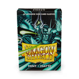 Dragon Shield: Japanese Size 60ct Sleeves - Mint (Matte)