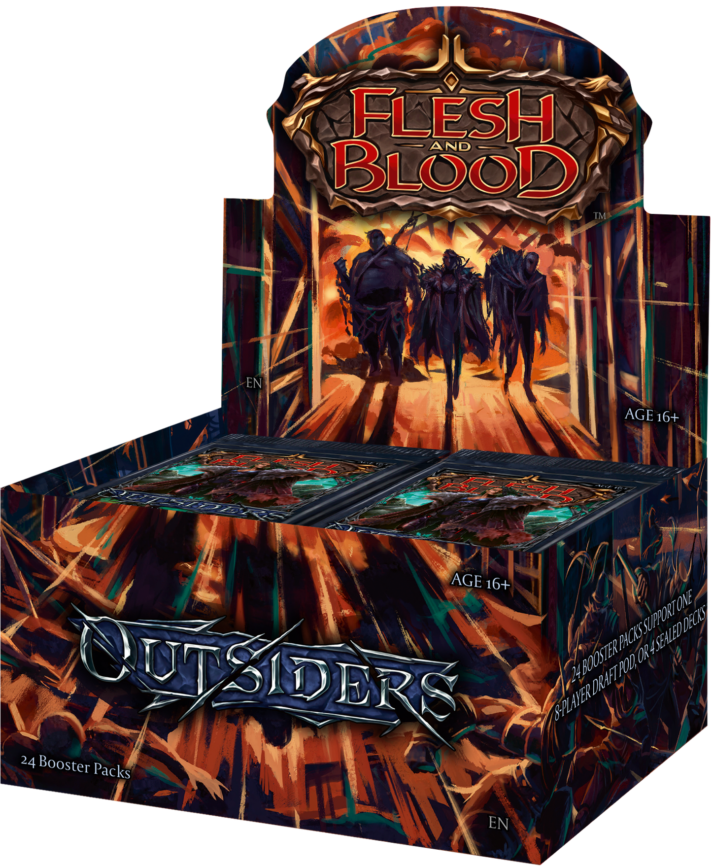 Flesh and Blood - Outsiders - Booster Box