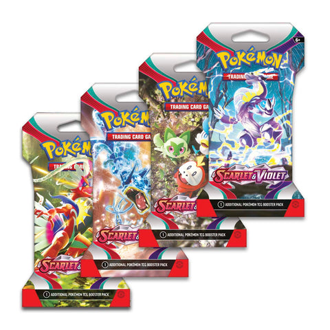Pokemon TCG: Scarlet & Violet Sleeved Booster Case